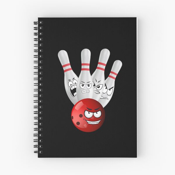 Item preview, Funny  Bowling ball evil face and Angry Bowling pins target  designed and sold by Magic Touch  ⭐⭐⭐⭐⭐.