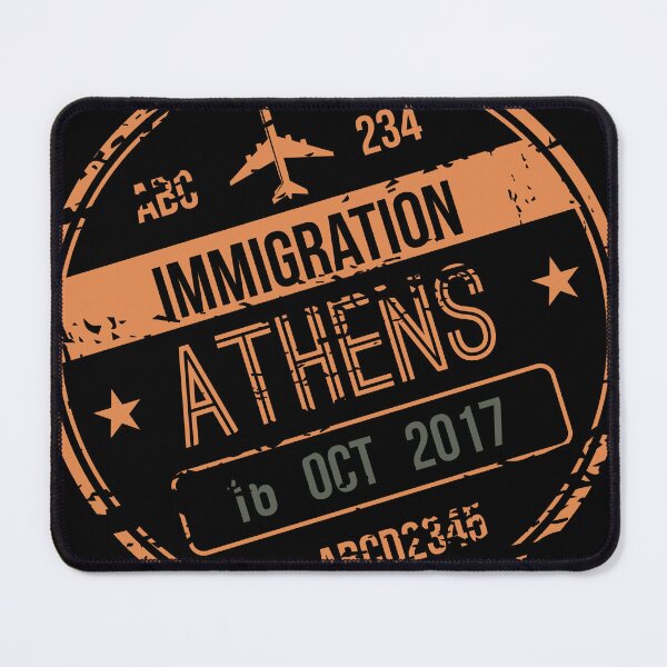 Item preview, Greece, Athens - Passport Stamp designed and sold by Sejmen.