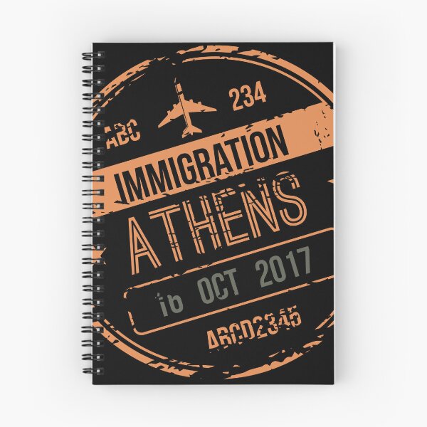 Item preview, Greece, Athens - Passport Stamp designed and sold by Sejmen.