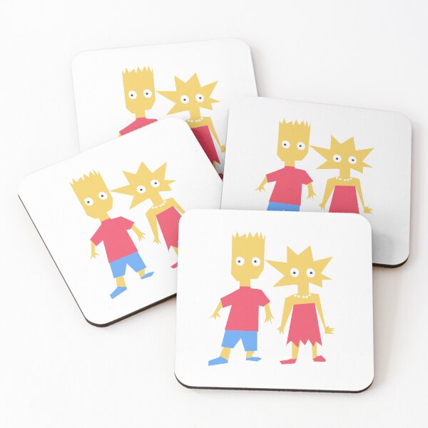 Item preview, Bart and Lisa  designed and sold by CatsHappy.