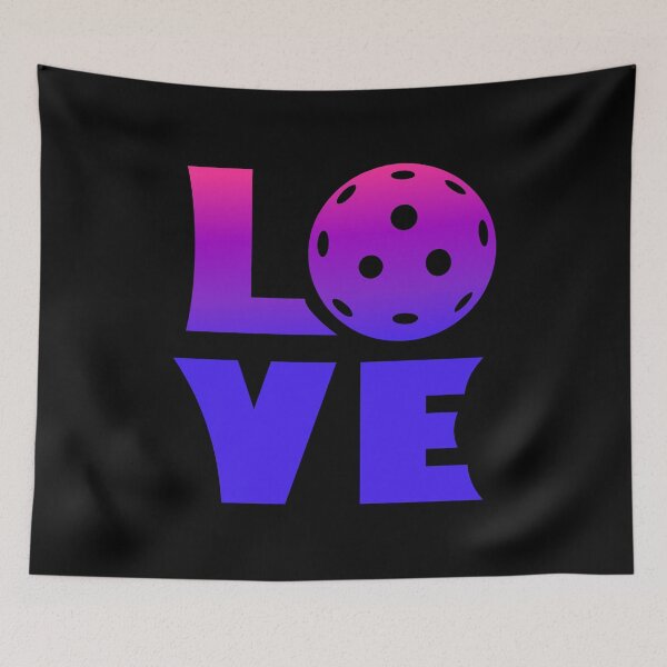 Item preview, Love Pickleball in Neon -Trendy Pickleball Quote designed and sold by WisdomInspired.