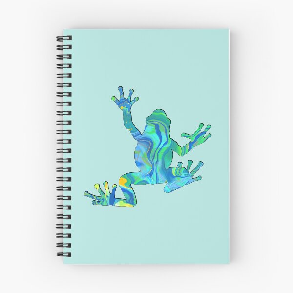 Item preview, Blue Green Fantasy Frog Spirit Animal designed and sold by LaRoach Digital Arts.
