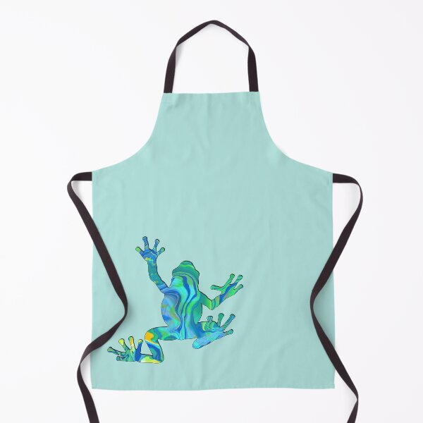 Item preview, Blue Green Fantasy Frog Spirit Animal designed and sold by LaRoach Digital Arts.