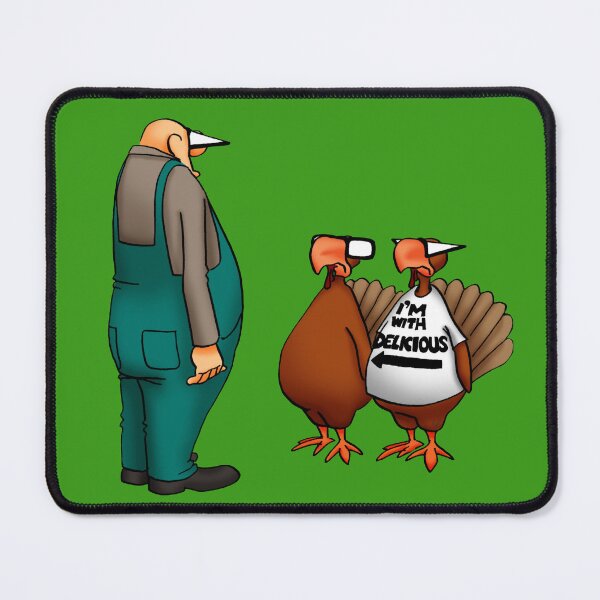 Item preview, Funny Spectickles Thanksgiving Delicious Turkey Cartoon Humor designed and sold by abbottoons.