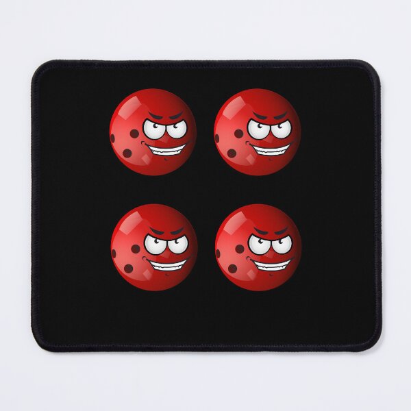 Item preview, Bowling ball evil face designed and sold by Magic Touch ⭐⭐⭐⭐⭐.