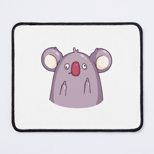 Item preview, Fuck you Koala middle finger hands emoji designed and sold by bolkibox.