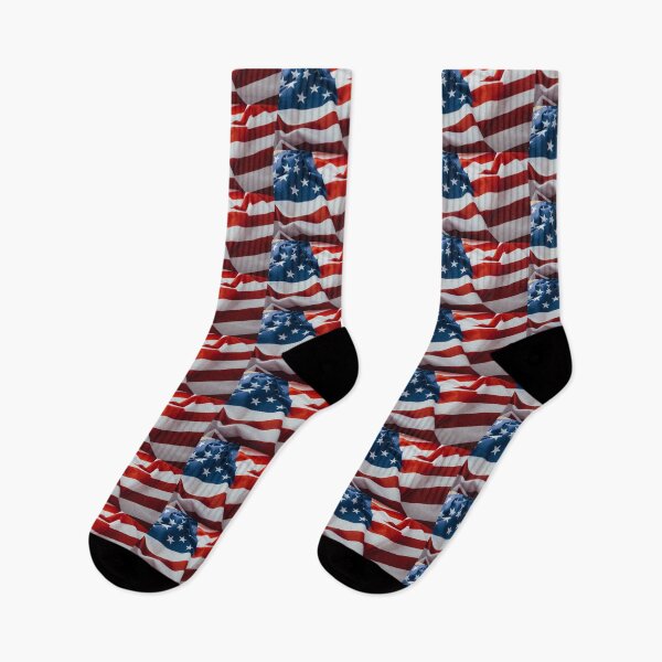 Item preview, United States of America Flag designed and sold by Rowena Jones.