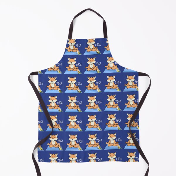 Item preview, Happy Fox Yoga Design for wild animal lovers and yoga lovers you know. designed and sold by tranquilbeach.