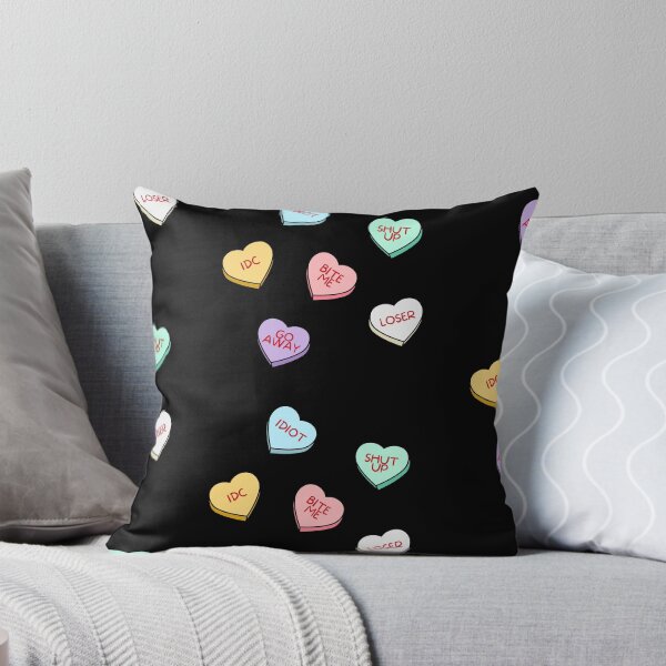 Item preview, Mean Candy Hearts designed and sold by DrunkPolarBear.