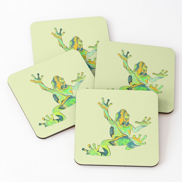 Item preview, Green Fantasy Frog Spirit Animal designed and sold by LaRoach Digital Arts.