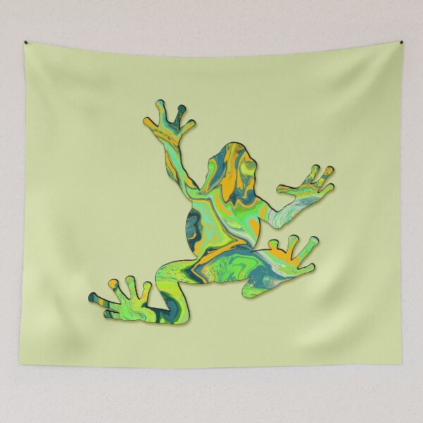 Item preview, Green Fantasy Frog Spirit Animal designed and sold by LaRoach Digital Arts.