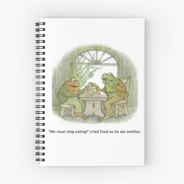 Item preview, Frog and Toad Must Stop Eating designed and sold by itsybitsyghost.