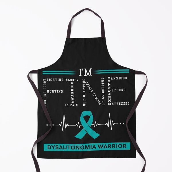Item preview, I'm Fine Dysautonomia Warrior Support Dysautonomia Awareness Gifts designed and sold by rechardtee.