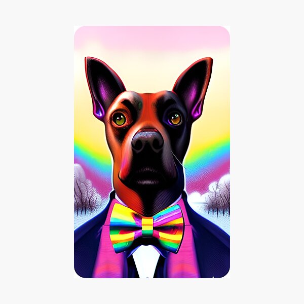 Dogs in best sale suits art