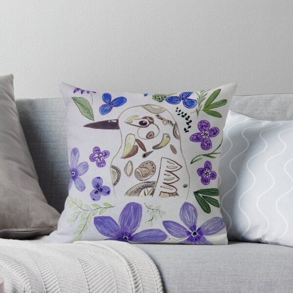 Item preview, Pájaro rodeado de flores. designed and sold by Yvoreed.