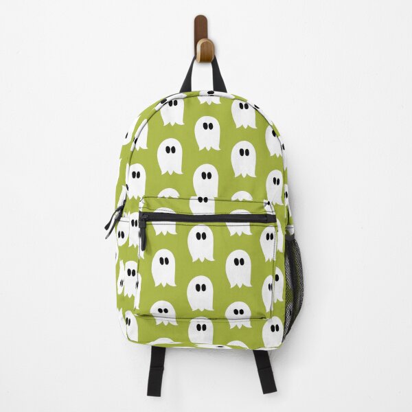 Item preview, Cute ghost cartoon in a green frame designed and sold by AngelDawnDesign.