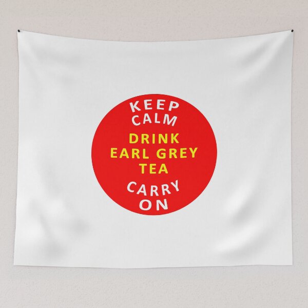 Item preview, Keep Calm - Carry On - Drink Earl Grey Tea designed and sold by Ars-flos-est.