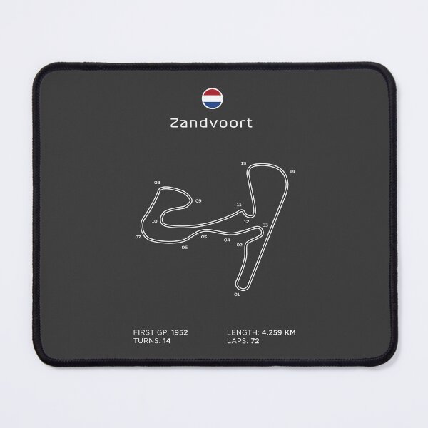Item preview, Dutch GP Circuit Zandvoort Formula 1 designed and sold by F1videocontent.