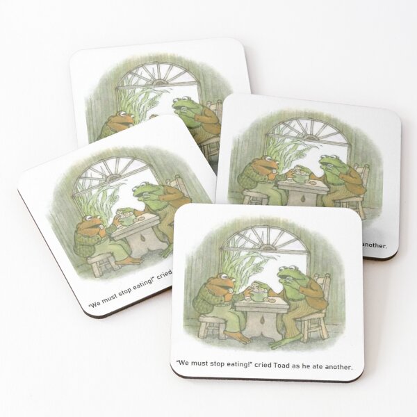 Item preview, Frog and Toad Must Stop Eating designed and sold by itsybitsyghost.