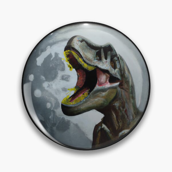 Artikelvorschau, Dino brüllt den Mond an entworfen und verkauft von AbsoluteA.