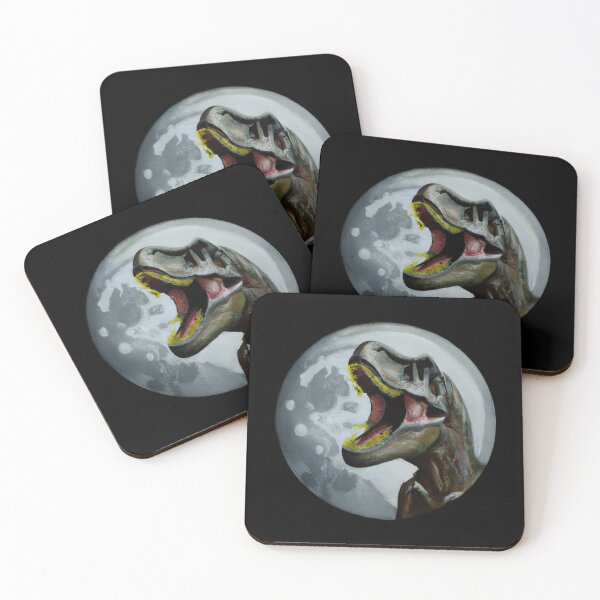 Item preview, Dino roaring at the Moon designed and sold by AbsoluteA.