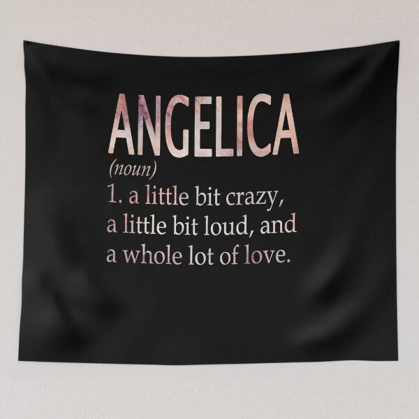 Item preview, Angelica Girl Name Definition designed and sold by Alexmdast.