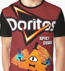 Bill Cipher Demon Doritos Graphic T-Shirt