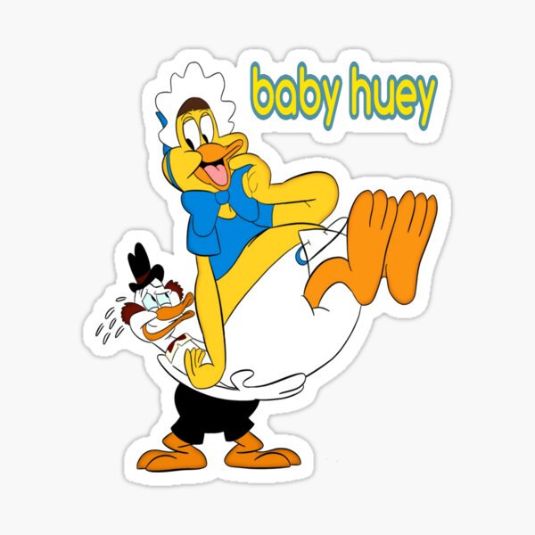 Funny Baby Huey Cartoon Sticker By Reo12 | atelier-yuwa.ciao.jp