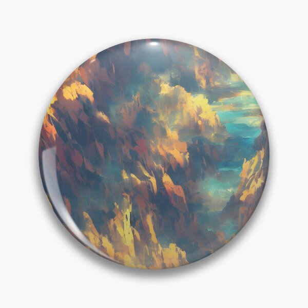 Item preview, Anime Ravine Biome Aesthetic  designed and sold by Art-of-AI.
