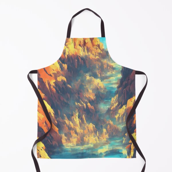 Item preview, Anime Ravine Biome Aesthetic  designed and sold by Art-of-AI.