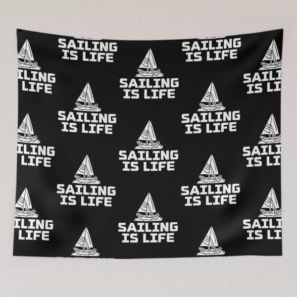 Item preview, Sailing Is Life Boat Captain Sailors designed and sold by lloyd68.