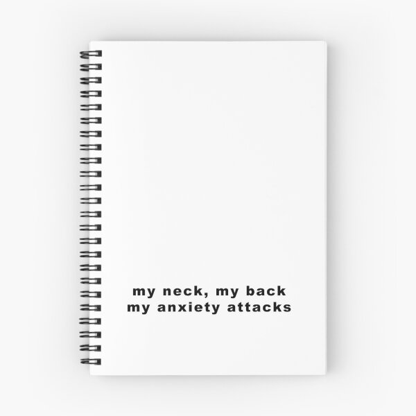 Item preview, my neck, my back, my anxiety attacks designed and sold by VicFreedomind.