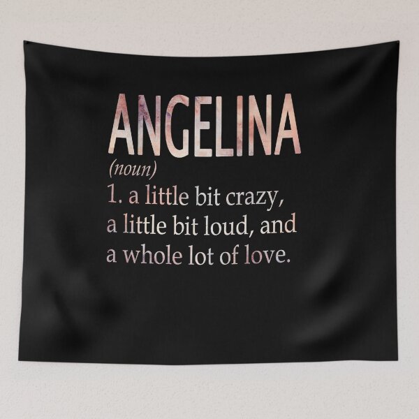 Item preview, Angelina Girl Name Definition designed and sold by Alexmdast.