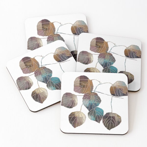 Item preview, Sabrina Farmer Art - Aspen Leaves - Geometric - cutout designed and sold by sabrinart42.