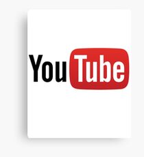 YouTube Canvas Print