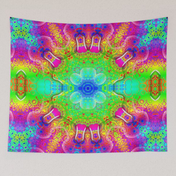 Item preview, ABSTRACT WATERDROP RAINBOW DREAMING PAINTING. designed and sold by Ralek.