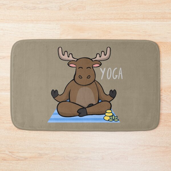 Item preview, Moose Yoga Pose for the Moose lovers and yoga lovers you know designed and sold by tranquilbeach.