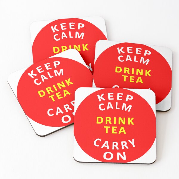 Item preview, Keep Calm - Carry On - Drink Tea designed and sold by Ars-flos-est.