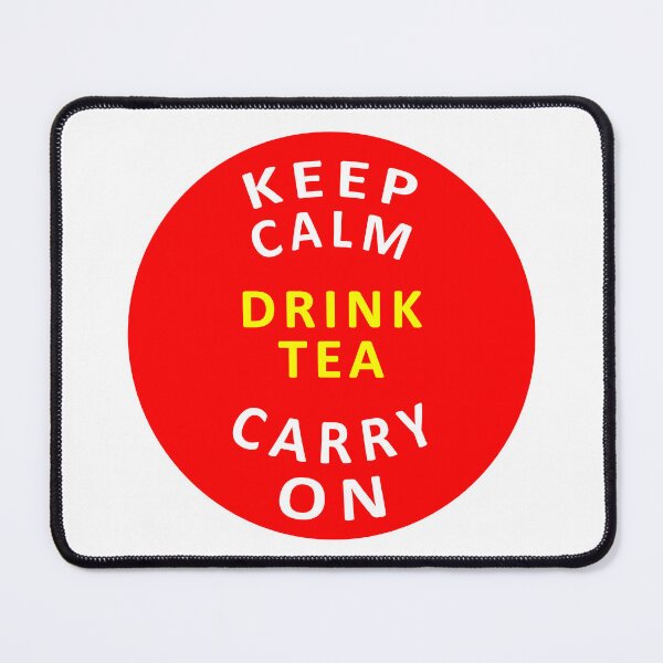 Item preview, Keep Calm - Carry On - Drink Tea designed and sold by Ars-flos-est.