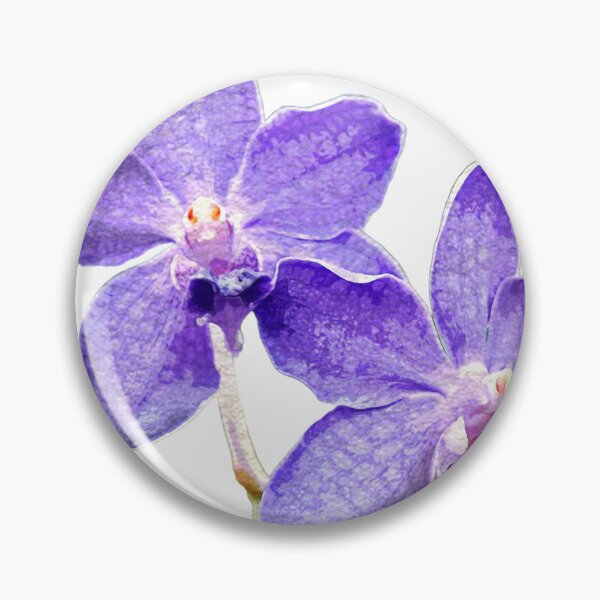 Item preview, Vanda coerulea Watercolor designed and sold by Floral-Art.