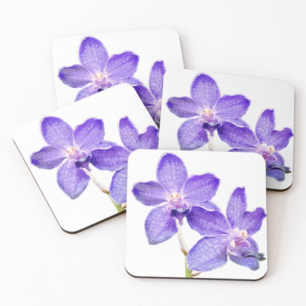 Item preview, Vanda coerulea Watercolor designed and sold by Floral-Art.