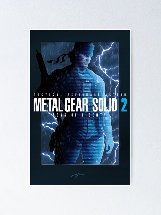 L GEAR SOLID 2 ポスター B3 L GEAR SOLID 2 ポスター B3 Metal Gear Solid 2 Sons of