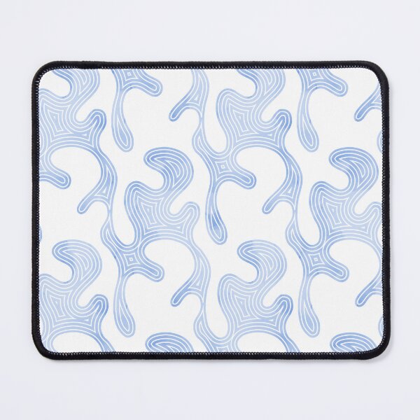 Item preview, Peaceful Tessellations Coastal Grandmother Blue Abstract Pattern designed and sold by creativinchi.