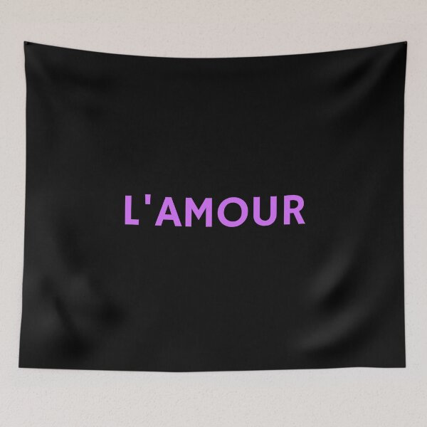 Item preview, L AMOUR  - Love in French designed and sold by Inspirationmotivation.