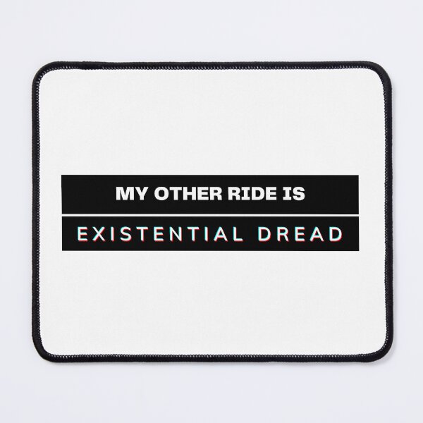 Item preview, Existential Dread Bumper Sticker designed and sold by Pinky Designs.