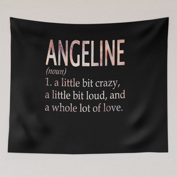 Item preview, Angeline Girl Name Definition designed and sold by Alexmdast.
