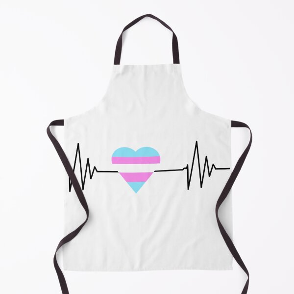 Item preview, Transgender Pride Heartbeat designed and sold by KayArtandPencil.