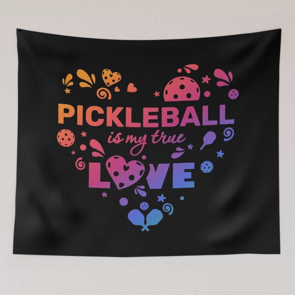 Item preview, Pickleball is my True Love - Funny Pickleball Quote designed and sold by WisdomInspired.