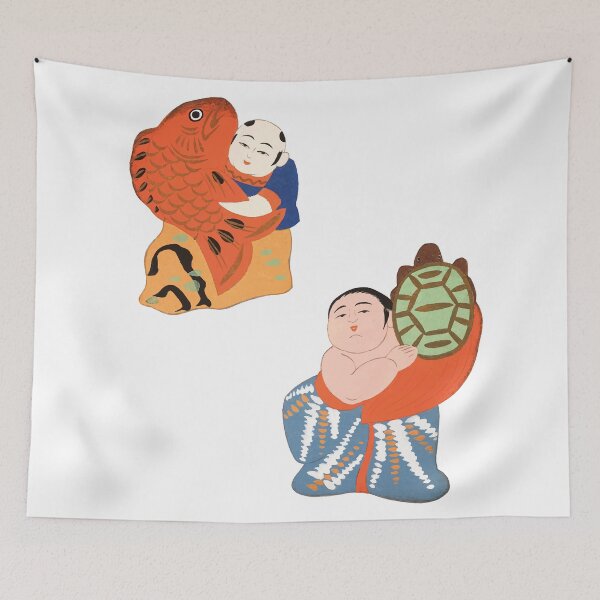 Item preview, Happy koi and turtle  designed and sold by PavlovA982.