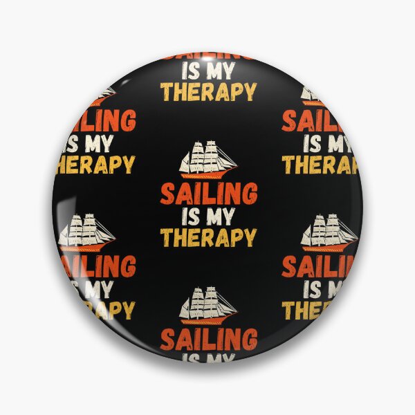 Item preview, Sailing Is My Therapy Boat Captain Sailors designed and sold by lloyd68.